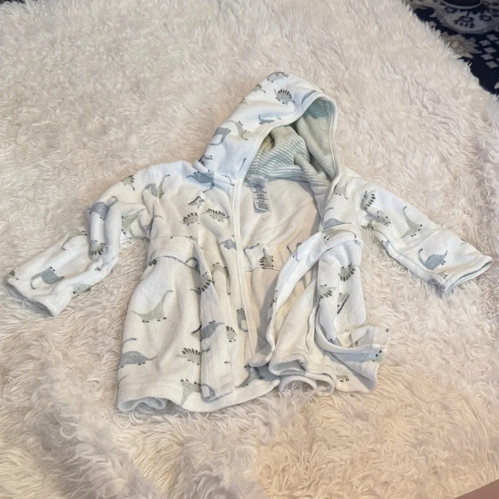 Carter’s Just One You Hooded Baby Robe with Animal‎ Print 0-9 Months
